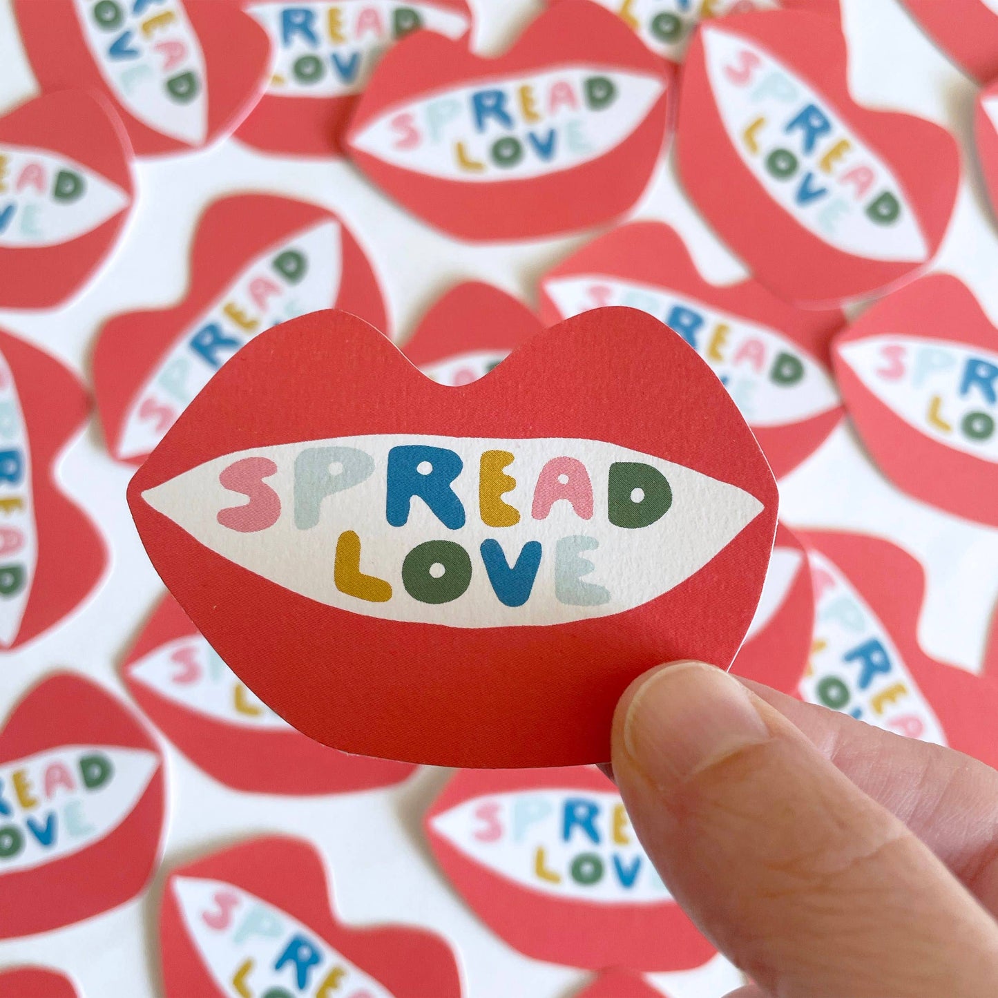 Spread Love Sticker