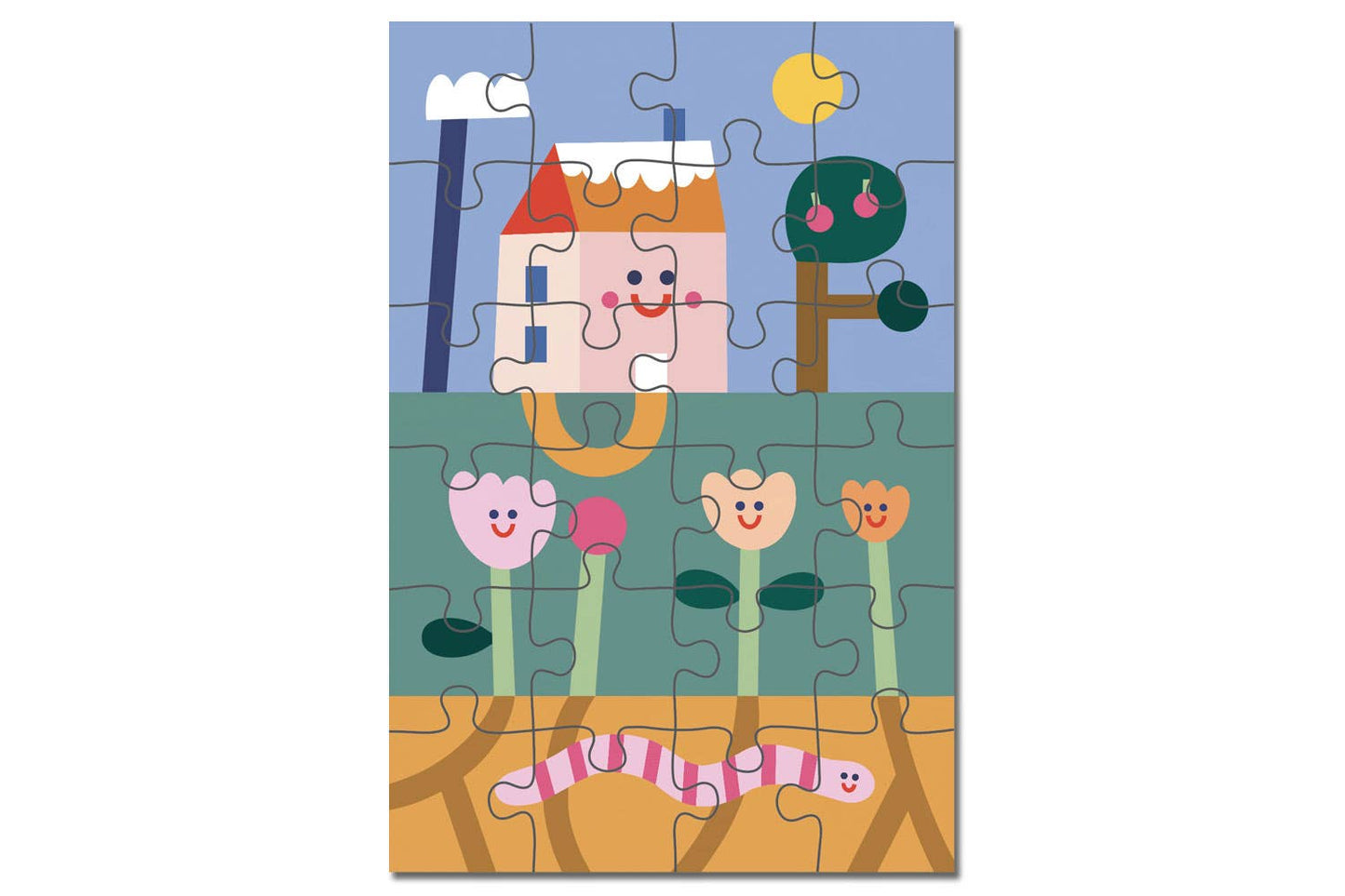 24 Piece Kids Puzzle  - Under the Garden