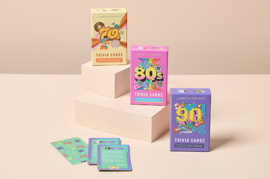 90's Trivia Cards