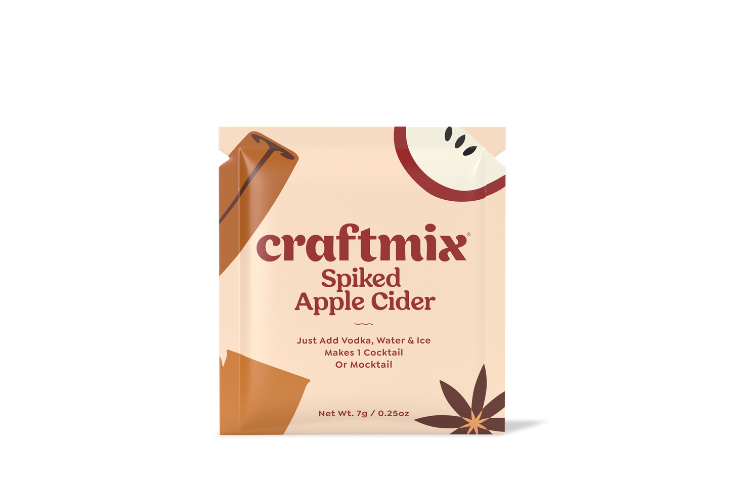 Spiked Apple Cider Cocktail / Mocktail Mixer -Single Packet