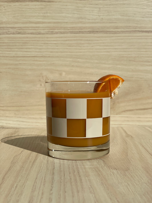 Checkered Glass - Set of 2