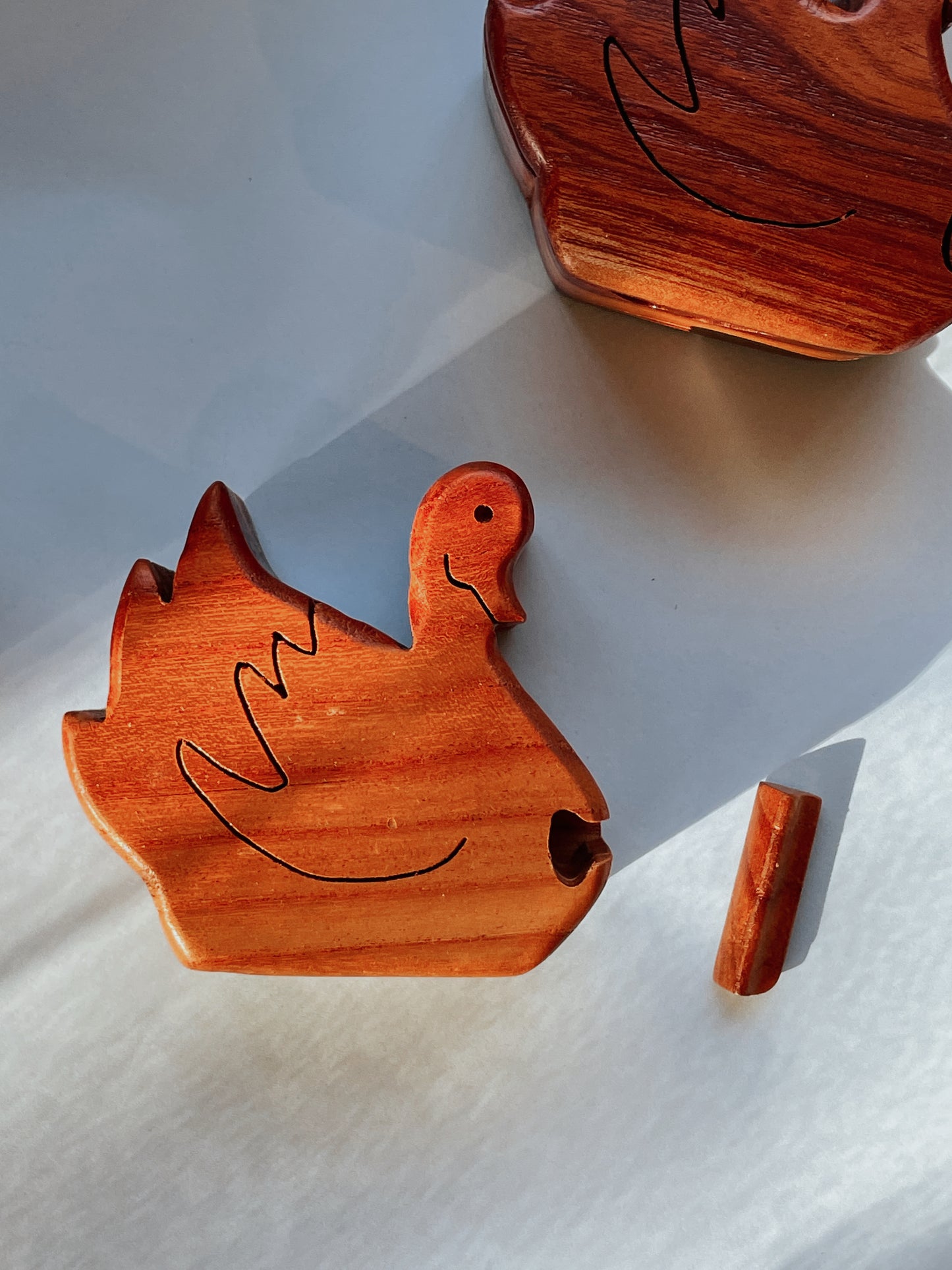 Swan Puzzle Box